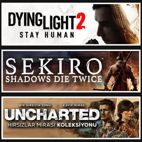  Dying Light 2 +Sekiro +Uncharted